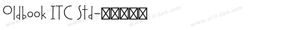 Oldbook ITC Std字体转换